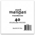 40 Stainless Wound Bass Single String