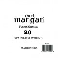 20 Stainless Wound Bass Single String