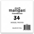 34 Nickel Wound Ball End Single String