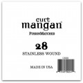 28 Stainless Wound Ball End Single String