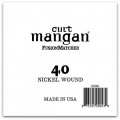 40 Nickel Wound Ball End Single String