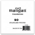 20 Stainless Wound Ball End Single String