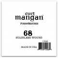 68 Stainless Wound Ball End Single String